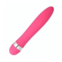 Vibrador RosadoDe silicona a pila - 18.5cm X 3cm